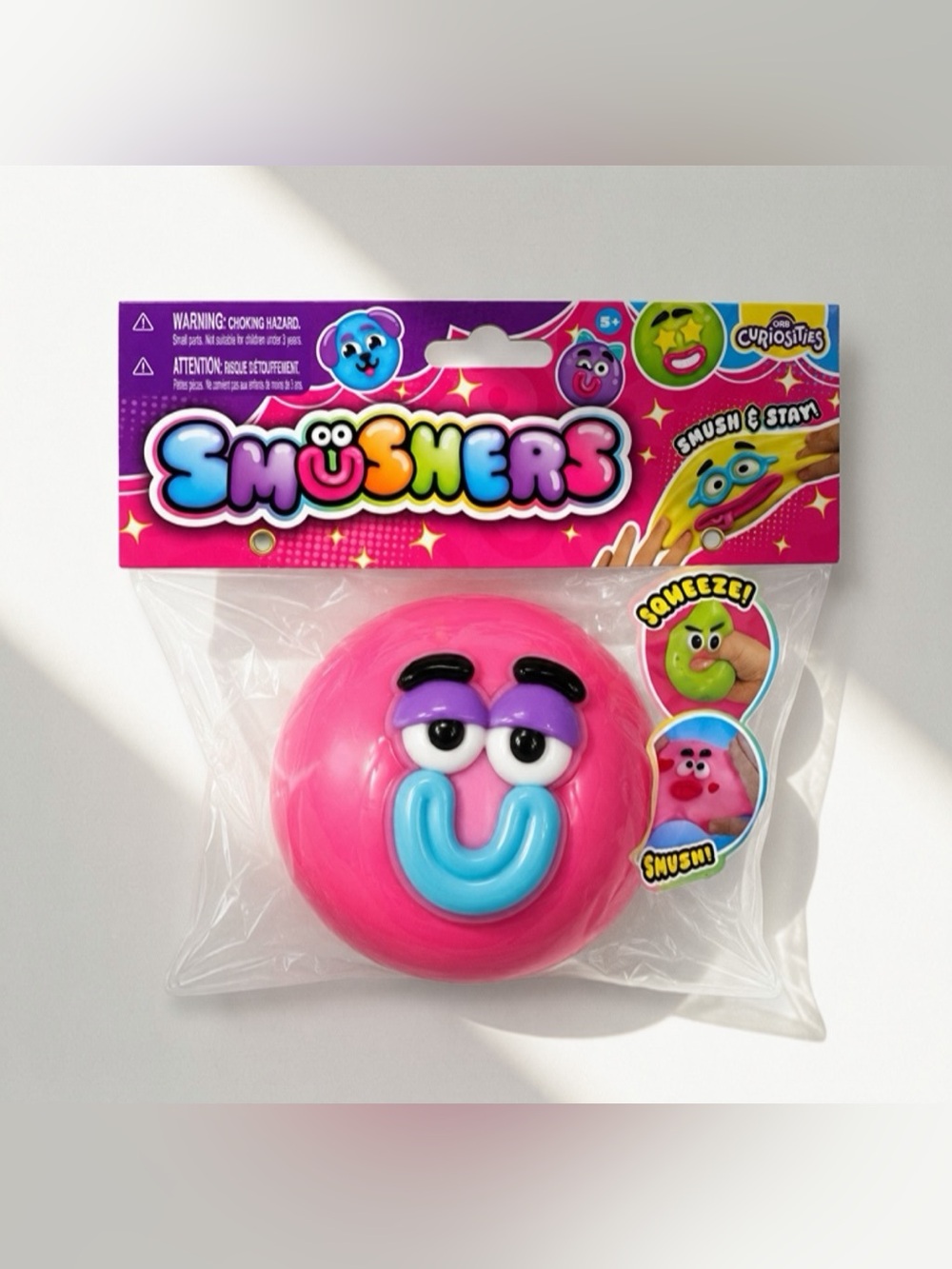 RARE Authentic ORB Smushers Pink Squishy – Viral Collectible NEW Sealed 💕
